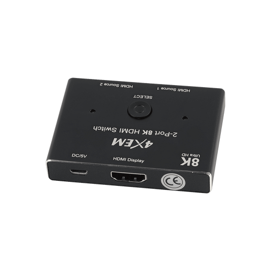 4XEM 8K 2-port HDMI Switch