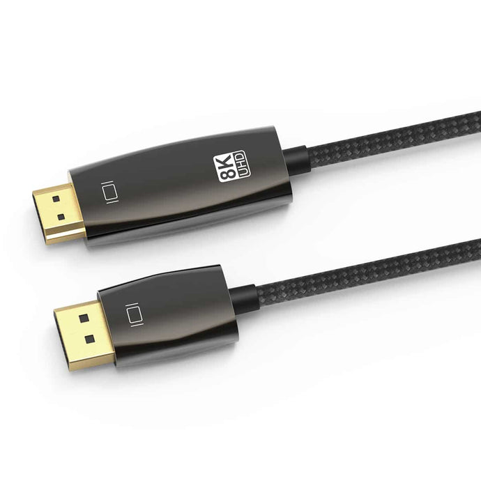 4XEM 2M 8K and 4K DisplayPort to HDMI Cable
