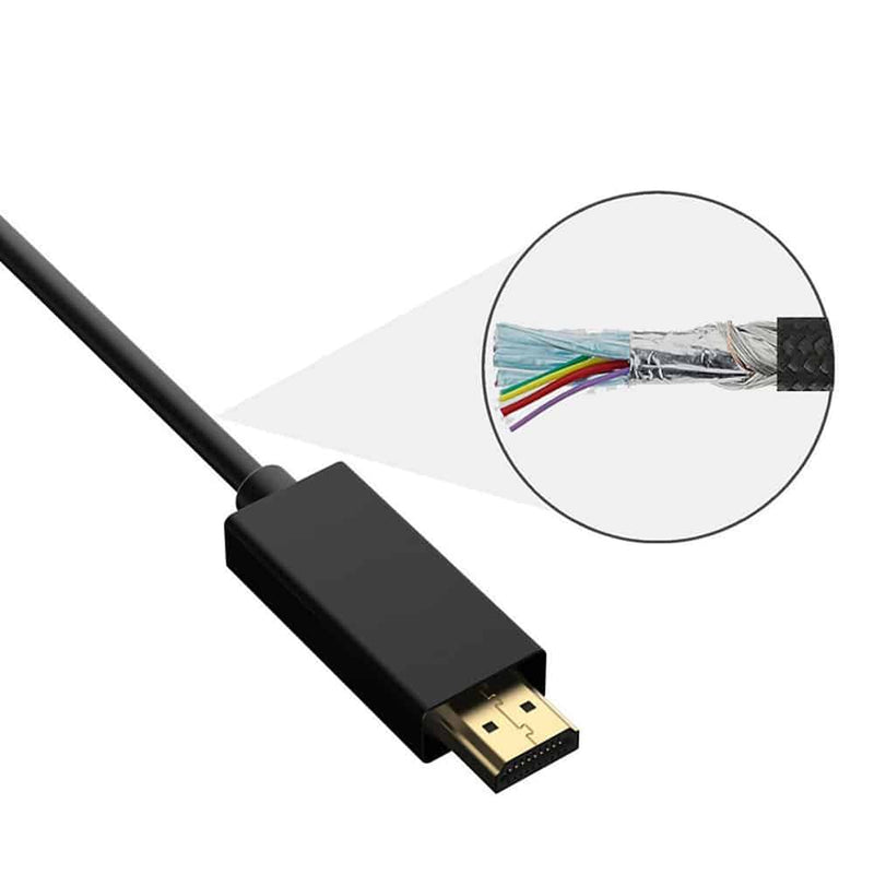 Load image into Gallery viewer, 4XEM 4K Displayport to HDMI Cable 6ft
