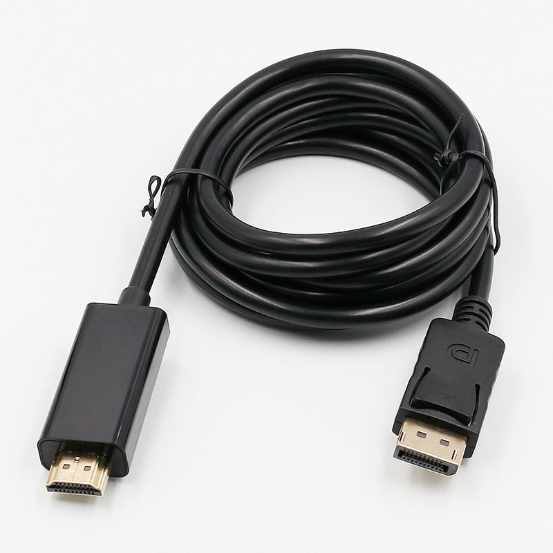 Load image into Gallery viewer, 4XEM 4K Displayport to HDMI Cable 3ft
