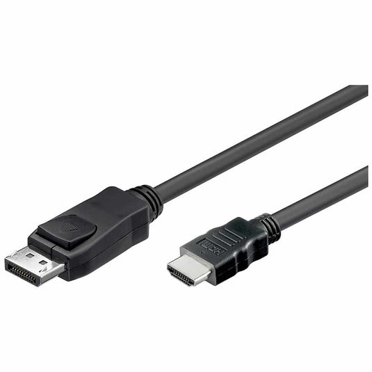 4XEM 10FT DisplayPort To HDMI Cable M/M