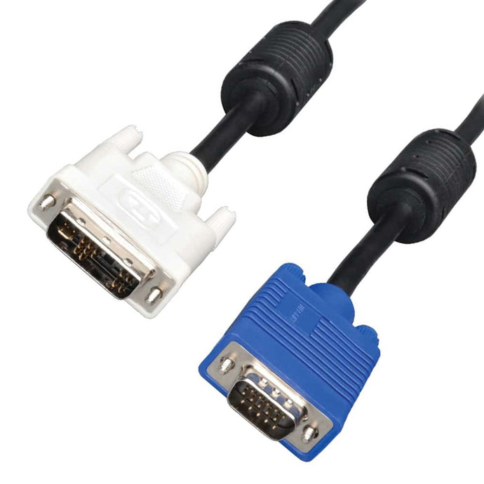 4XEM DVI-A To VGA Adapter Cable - 10 Feet
