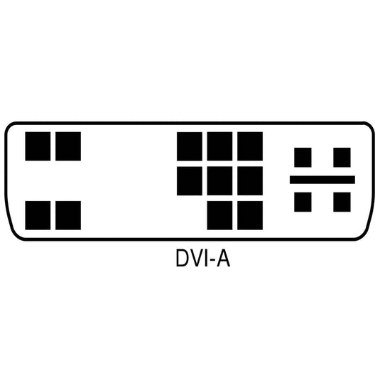 4XEM DVI-A To VGA Adaper Cable - 10 Feet