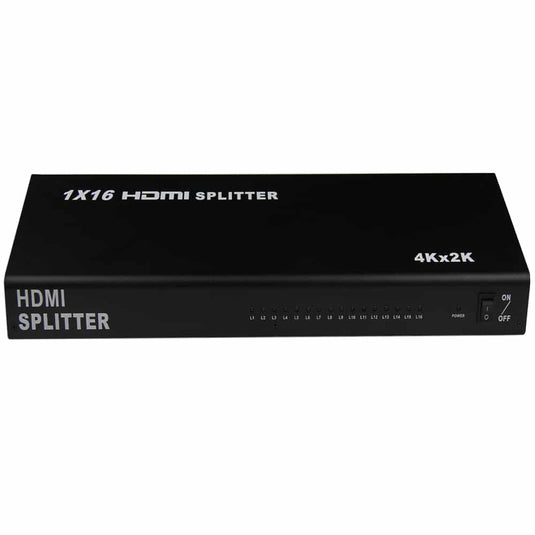 4XEM 16 Port HDMI Splitter Supports 3D 4K/2K