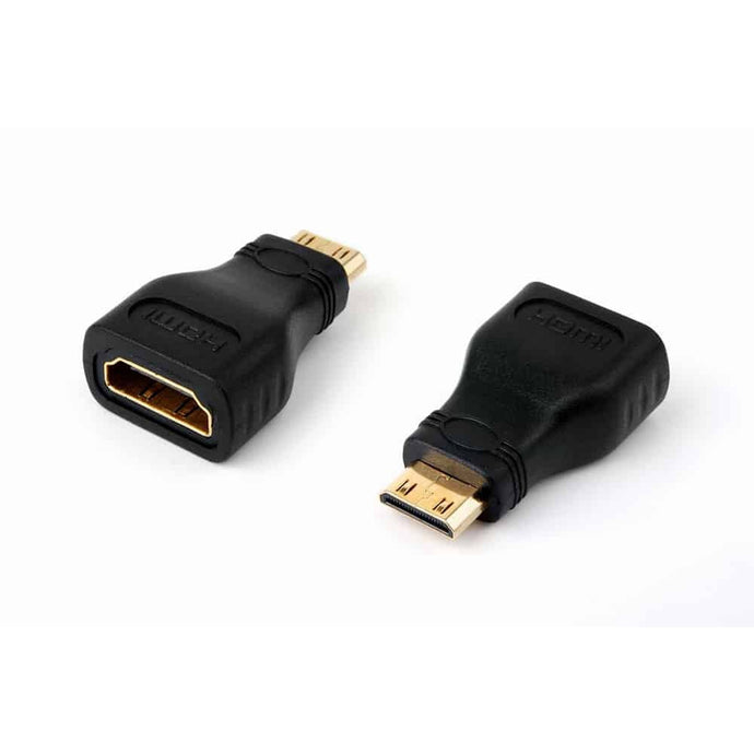 4XEM Mini HDMI Male To HDMI A Female Adapter