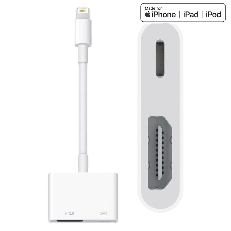 Load image into Gallery viewer, 4XEM 8 Pin Lightning to HDMI Digital AV Adapter compatible for iPhone/iPad/iPod – MFi Certified

