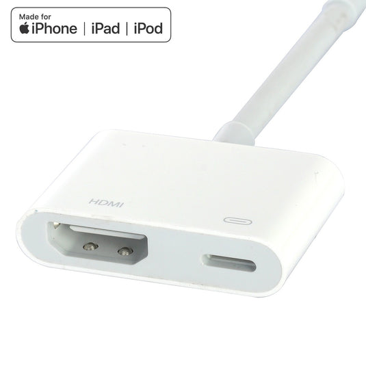 4XEM 8 Pin Lightning to HDMI Digital AV Adapter compatible for iPhone/iPad/iPod – MFi Certified
