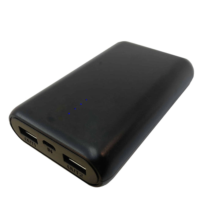 4XEM Fast Charging Power Bank with a 7500mAh Capacity and dual USB outputs