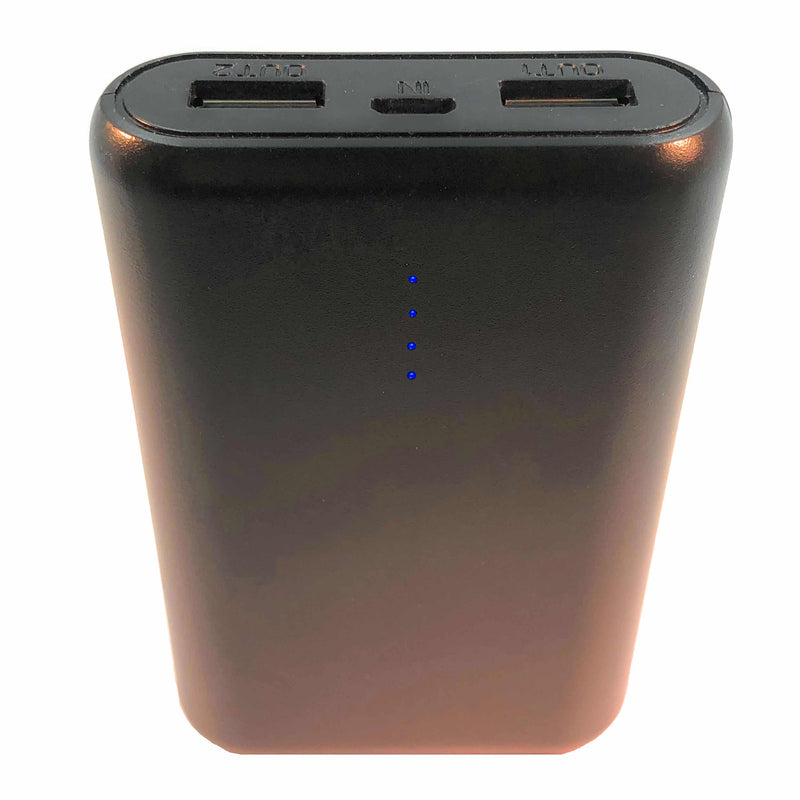 Fast Charging Power Bank with a 7500mAh Capacity and dual USB out
