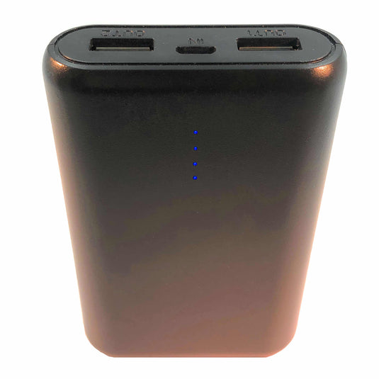 4XEM Fast Charging Power Bank with a 7500mAh Capacity and dual USB outputs