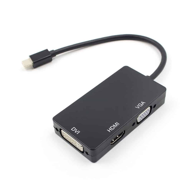 Load image into Gallery viewer, 4XEM 3 In 1 Mini DisplayPort to HDMI DVI VGA Adapter

