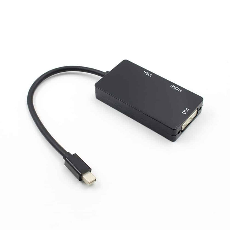 Load image into Gallery viewer, 4XEM 3 In 1 Mini DisplayPort to HDMI DVI VGA Adapter
