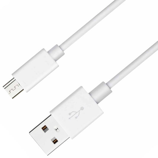 4XEM 3FT Micro USB To USB Data/Charge Cable For Samsung/Kindle/HTC White