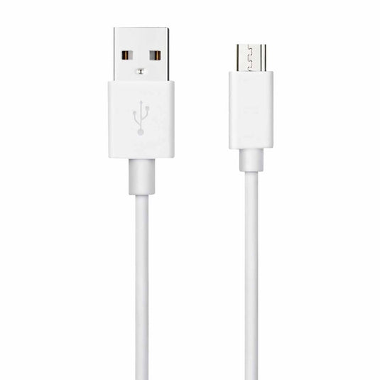 4XEM 10FT Micro USB To USB Data/Charge Cable for Samsung/Kindle/HTC (White)