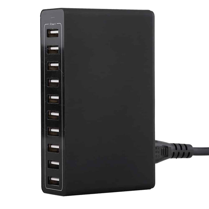 4XEM 50W 10-Port USB Home Charger