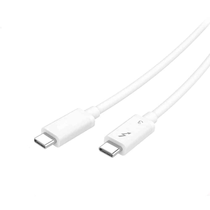 Load image into Gallery viewer, 4XEM 40Gbps 1M Thunderbolt 3 White cable
