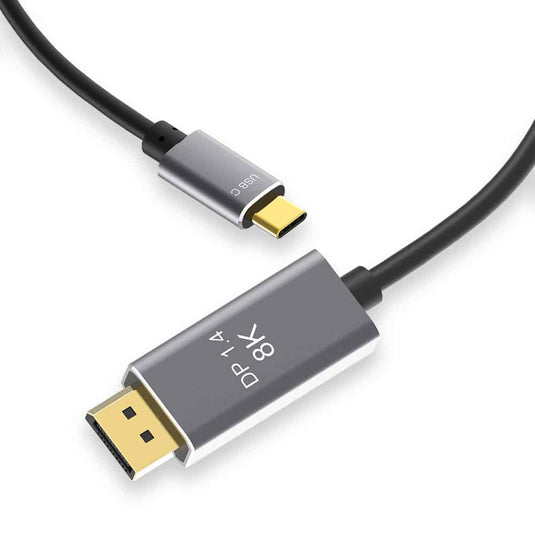 4XEM 8K/4K 2M USB-C to DisplayPort Cable