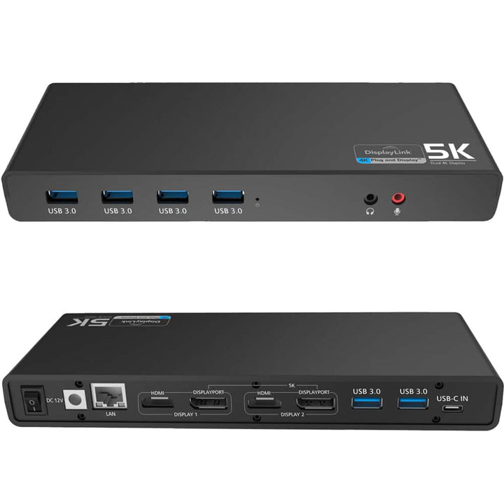 HDMI and DisplayPort Docking Station