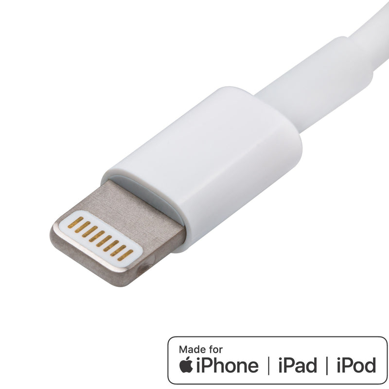 Load image into Gallery viewer, 4XEM 3FT/1M 8pin Lightning to USB cable for iPhone/iPad/iPod – MFi Certified
