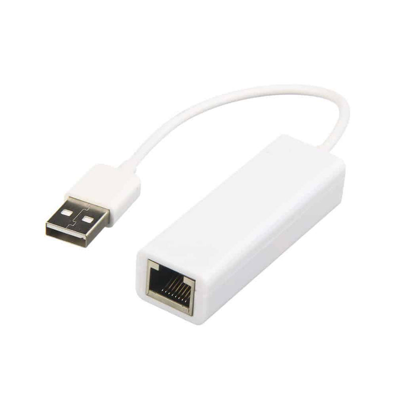 Load image into Gallery viewer, usb-a to ethernet rj-45 adapter great for laptops with hardwired ethernet connetion ports
