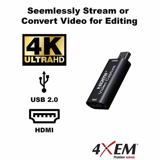4XEM USB 2.0 HDMI Video Capture Card