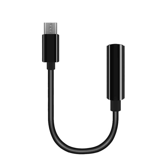 4XEM USB-C Male to 3.5MM Female Adapter (Black)