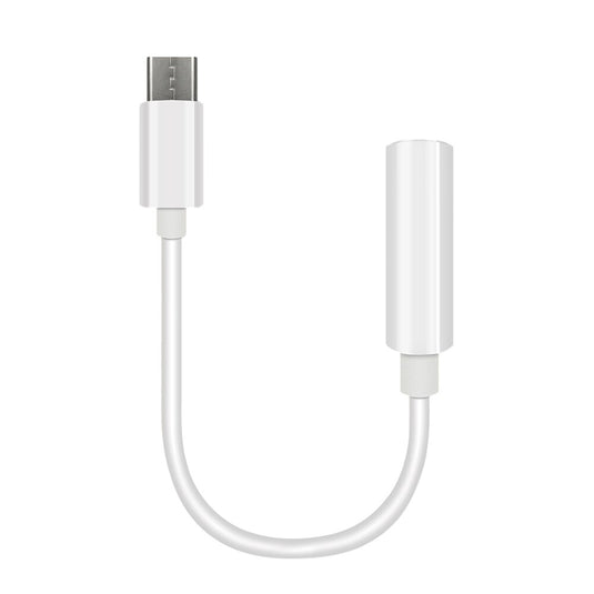 4XEM USB-C Male to 3.5MM Female Adapter White