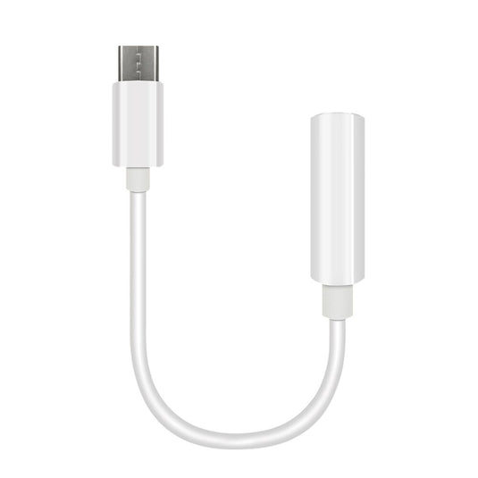 4XEM USB-C Male to 3.5MM Female Adapter (White)