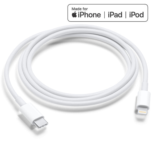 4XEM 10FT/3M Charging Data and sync Cable for iPhone 14 and earlier Generations —MFi certified