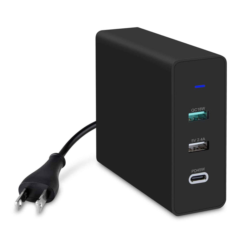 Load image into Gallery viewer, 4XEM Triple Port 75W USB-C  PLUS DUAL USB A WALL CHARGER
