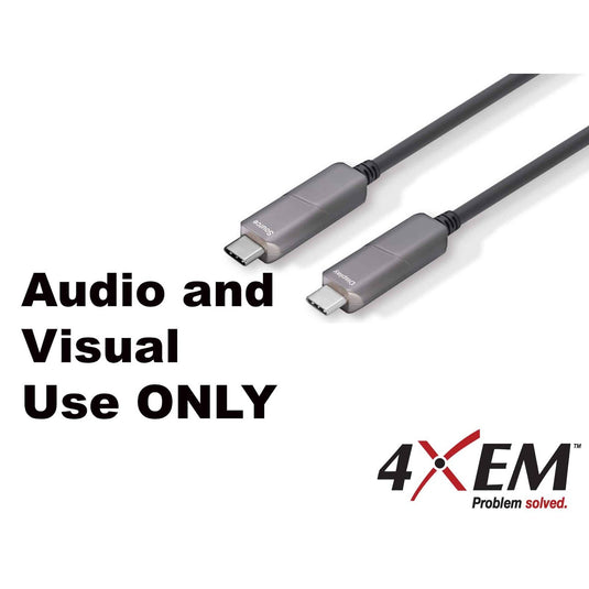 4XEM 45M Fiber USB Type-C Cable 4K@60HZ 21.6 Gbps