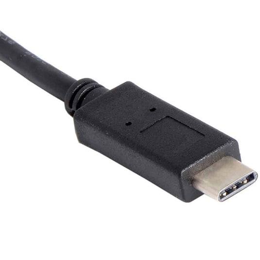 close up shot of the usb type c connector