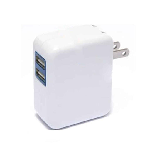 4XEM Universal USB Power Adapter/Wall Charger for all USB devices 2port