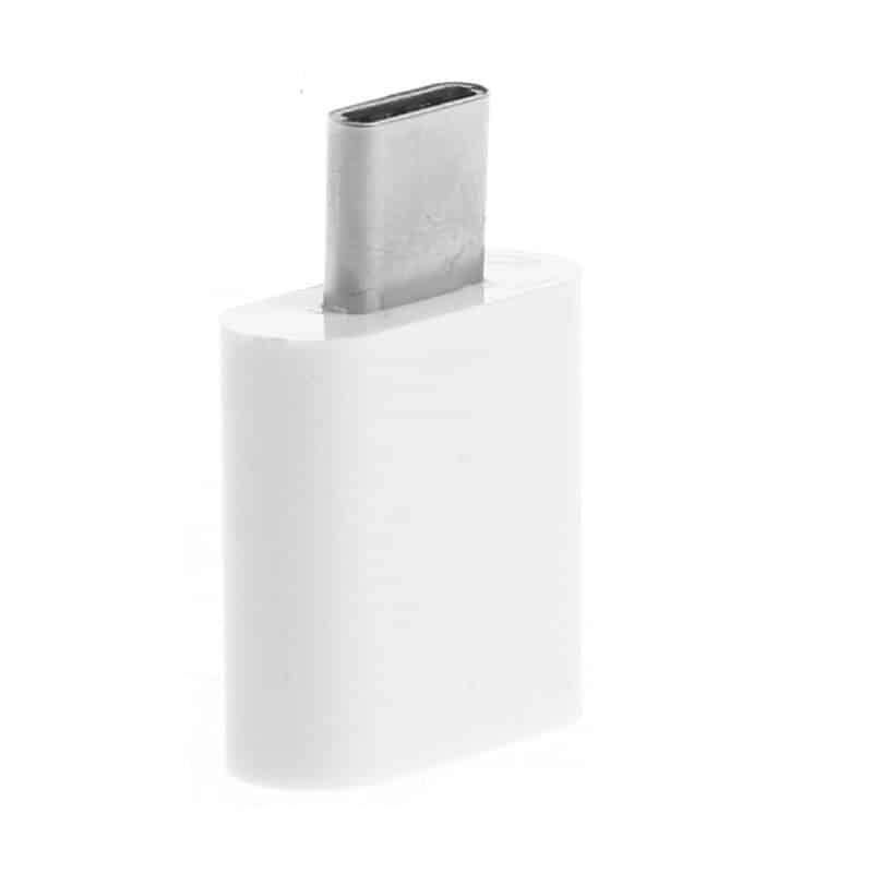 Load image into Gallery viewer, 4XEM USB-C MALE TO 8 PIN FEMALE White
