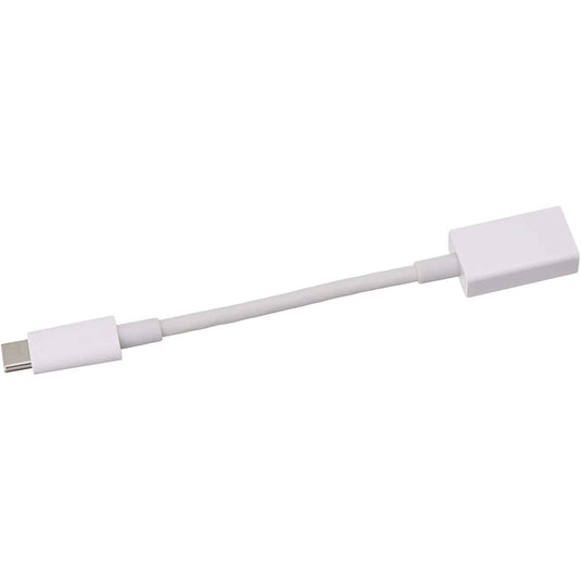 4XEM USB-C Male to USB-A Female Adapter-White