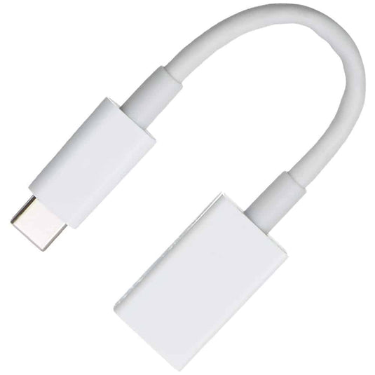 4XEM USB-C Male to USB-A Female Adapter-White