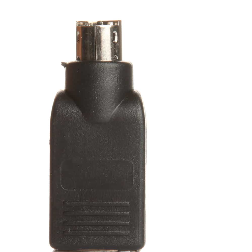 4XEM 6-Pin PS/2 Male To USB Female Keyboard Adapter
