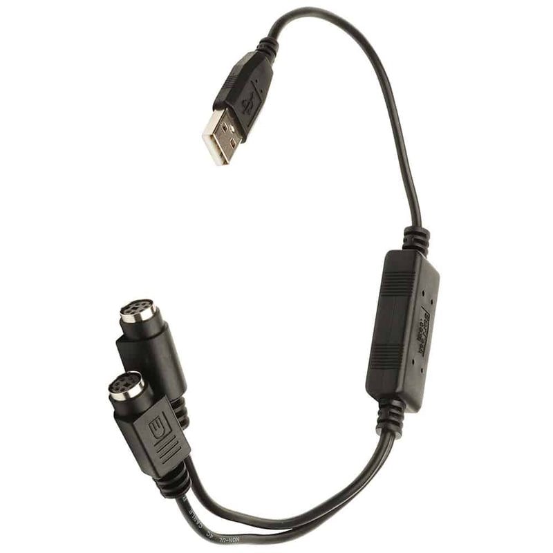 Load image into Gallery viewer, 4XEM Dual PS/2 To USB Keyboard/Mouse Adapter Cable

