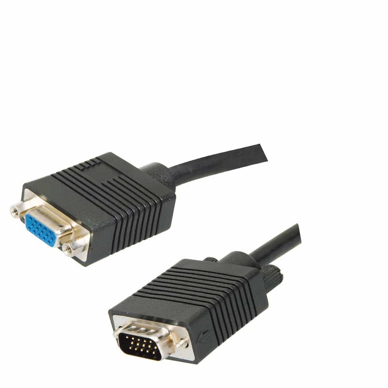 Load image into Gallery viewer, 4XEM 3FT High Resolution Coax M/F VGA Extension Cable
