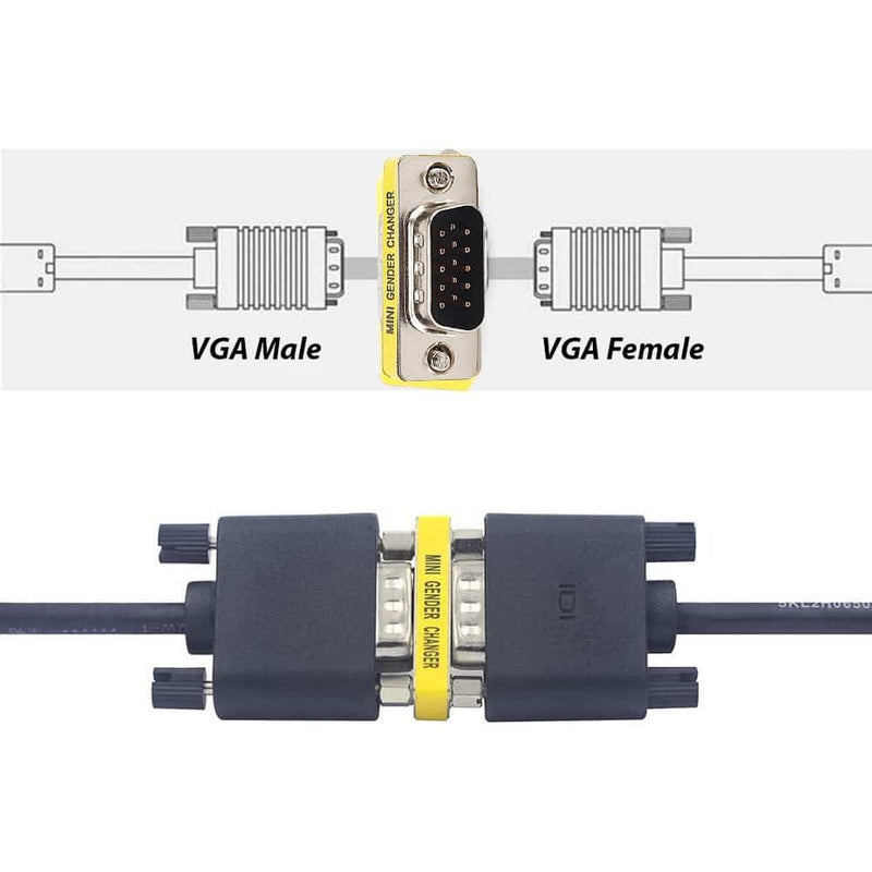 Load image into Gallery viewer, 4XEM VGA HD15 Male To Female Adapter
