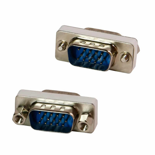 4XEM VGA HD15 Male To Male Gender Changer Adapter