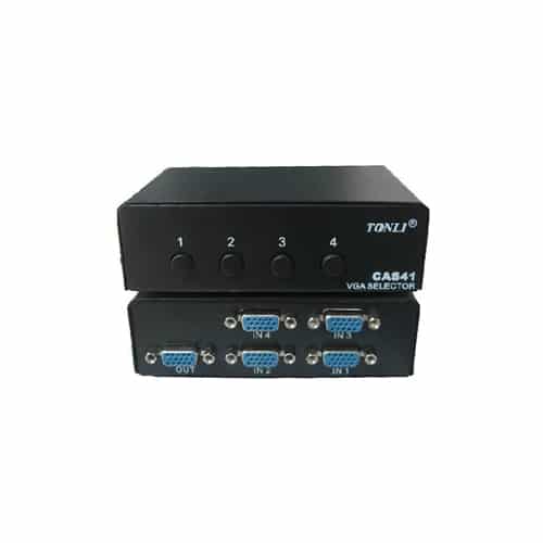 4XEM 4-Port VGA/SVGA Manual Switch