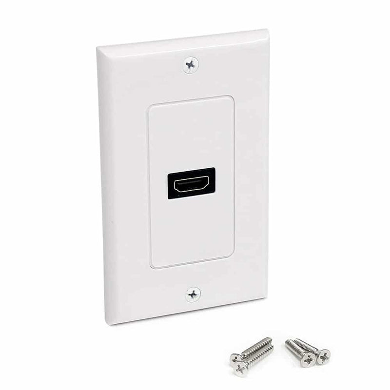 Load image into Gallery viewer, Image of Wall Plate with additional screws for installation

