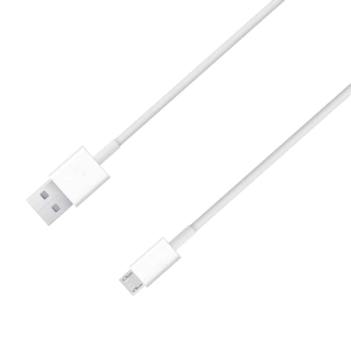 4XEM 6FT Micro USB To USB Data/Charge Cable For Samsung/HTC/Blackberry White