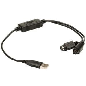 Load image into Gallery viewer, 4XEM Dual PS/2 To USB Keyboard/Mouse Adapter Cable
