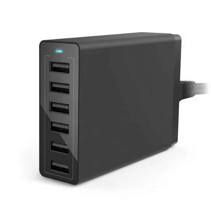 4XEM 6-Port USB Home Charger