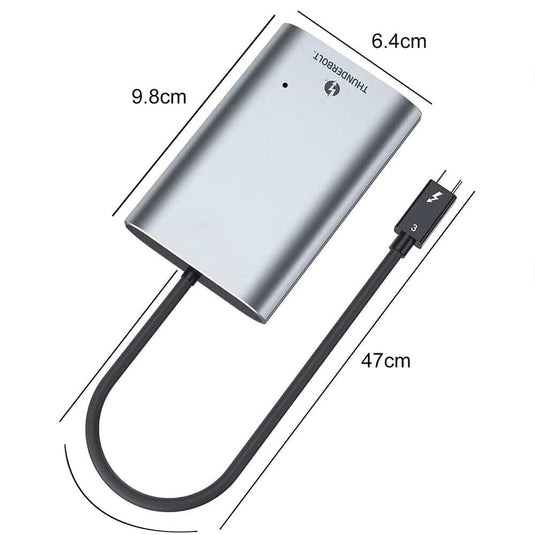 4XEM Type-C Thunderbolt to Dual HDMI Display Adapter