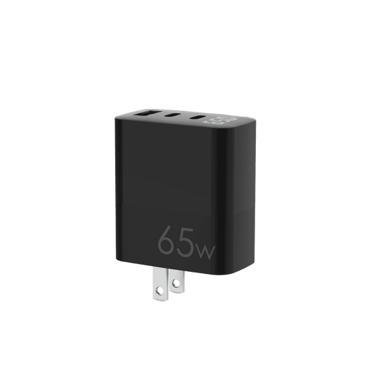 4XEM 65W GaN Wall Charger Triple Output with Display