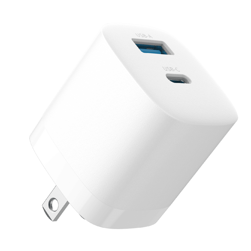 Load image into Gallery viewer, 4XEM 33W GaN Wall Charger Dual Output 4XEM - White

