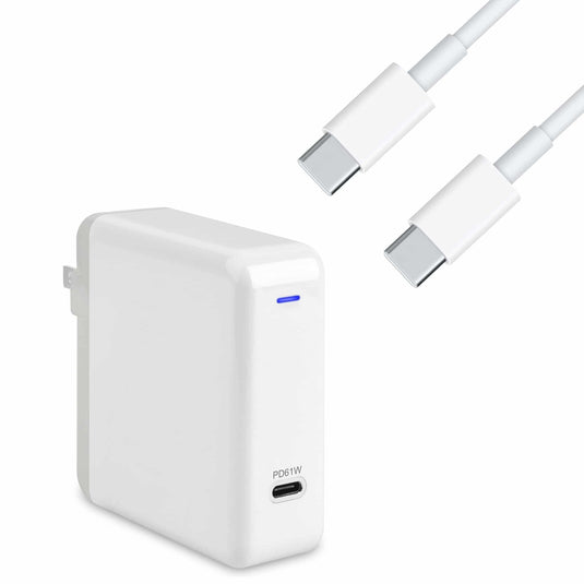 White 2m USB-C to USB-C Charge and Sync Cable - For iPhone 15 Pro Max